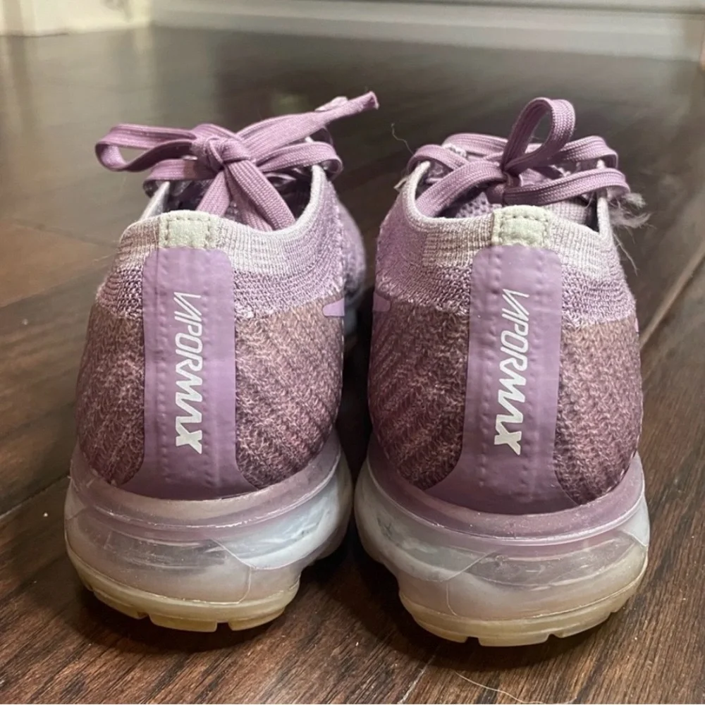 Nike Air Vapormax Flyknit Violet Dust Purple Sneakers 849557-500 Womens Size 8.5 - Picture 5 of 8
